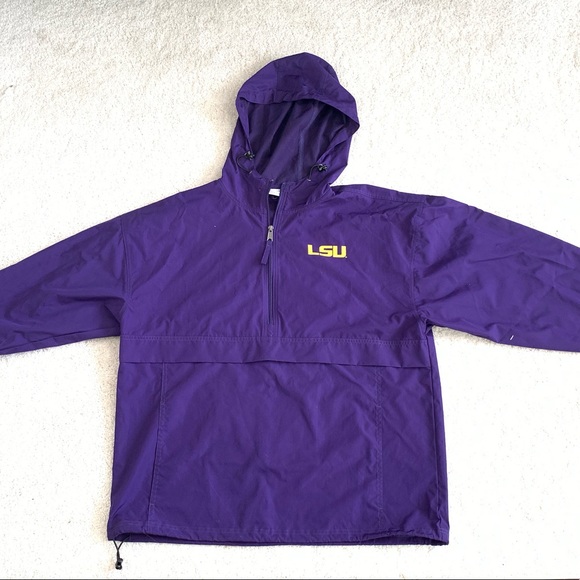 lsu champion windbreaker